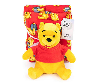 Winnie-the-Pooh Red & Yellow Pooh 3-Piece Travel Set