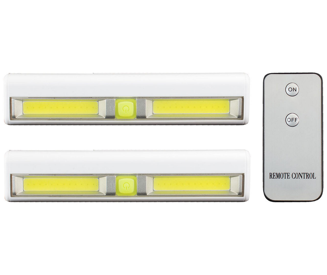 Litezall white remote control wireless light bar 2 pack big lots