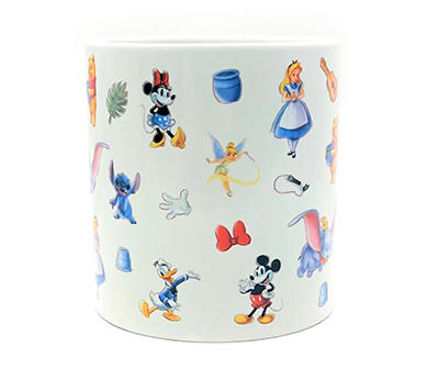 Disney 100 Heritage Multi-Character Ceramic Mug, 20 oz.