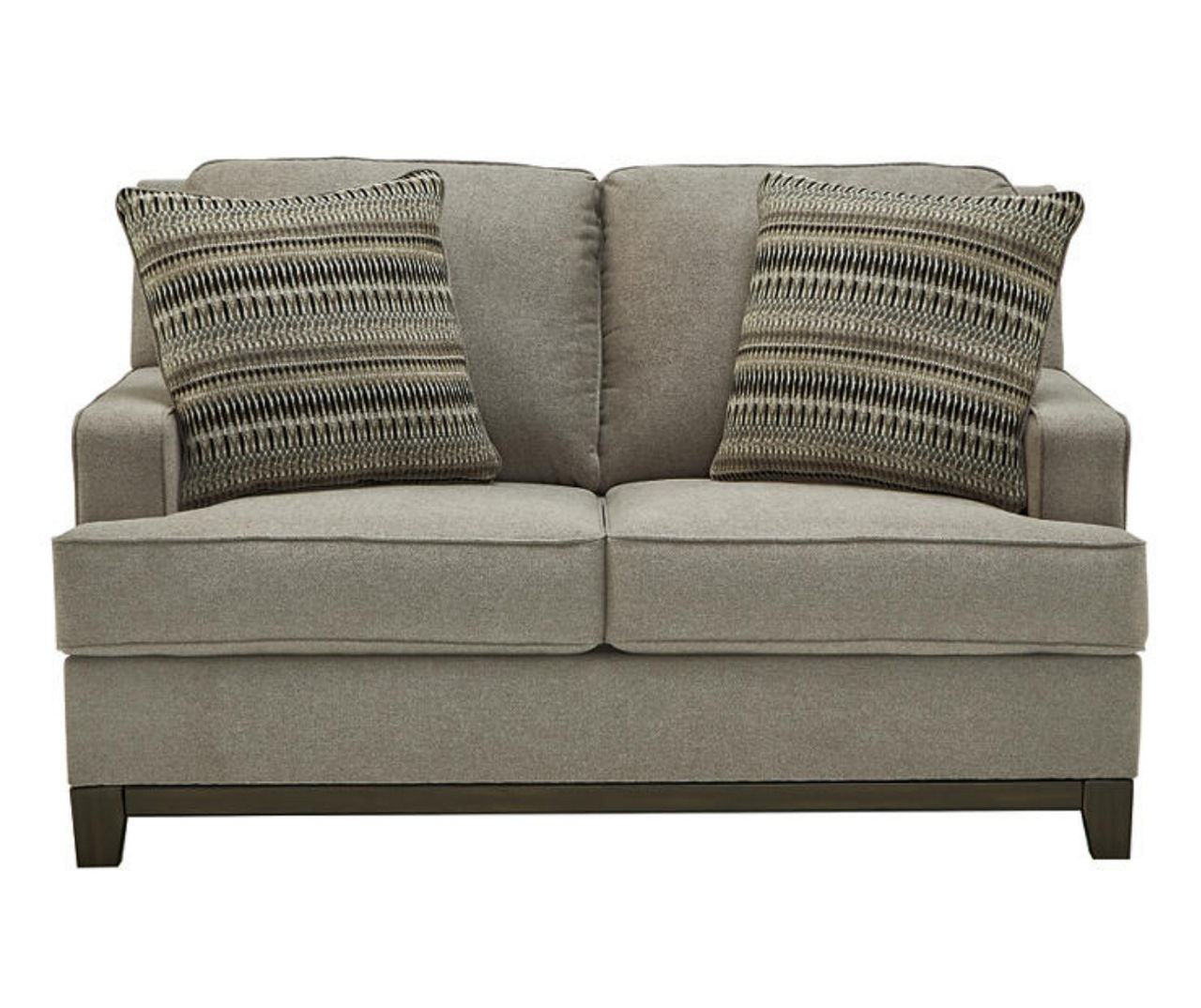 Signature Design By Ashley Kaywood Gray Loveseat Big Lots