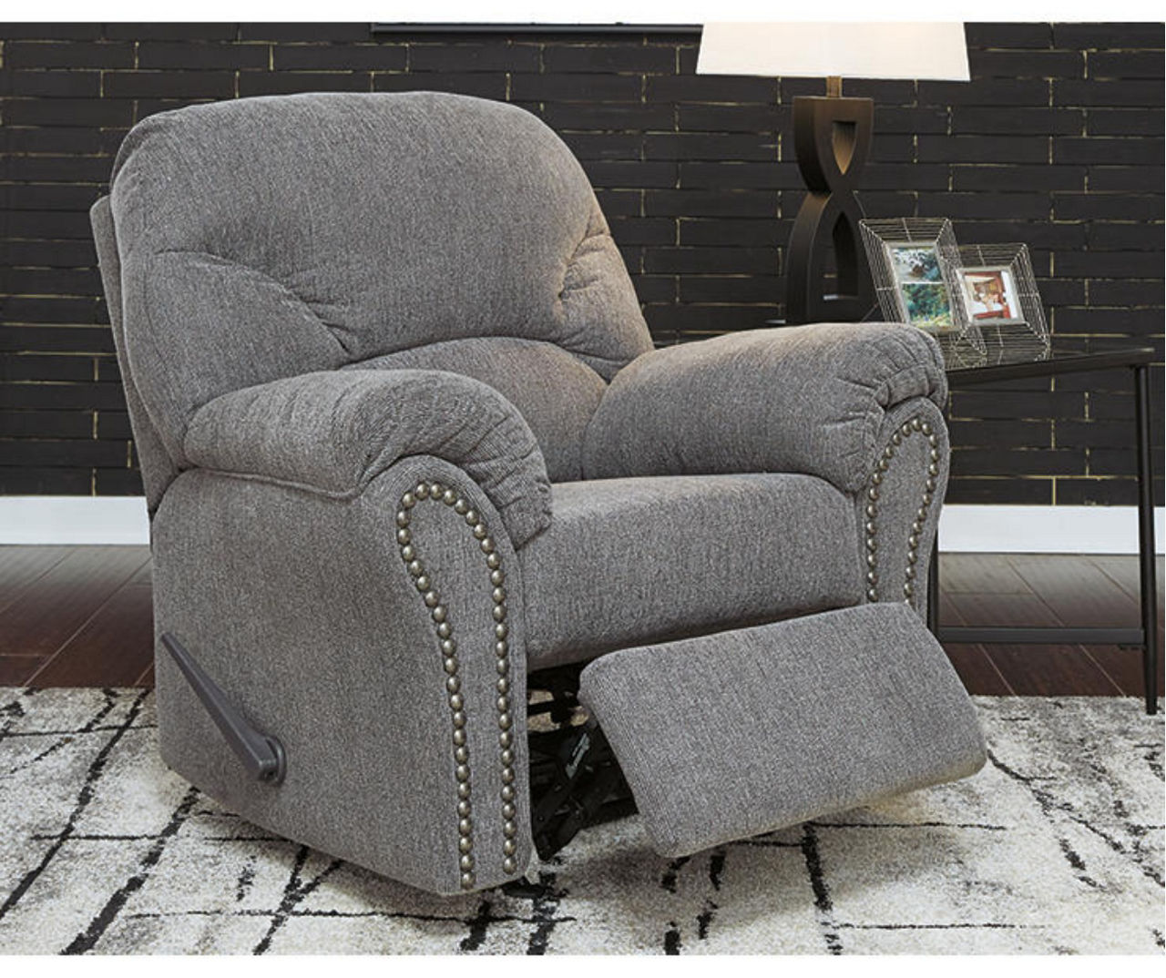 Taylor grey deals recliner big lots