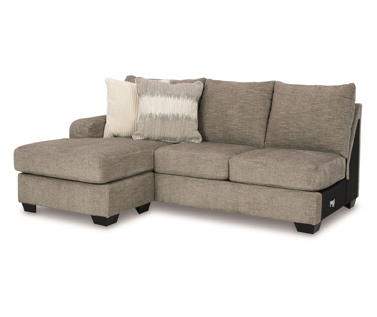 Big lots grey sectional sales