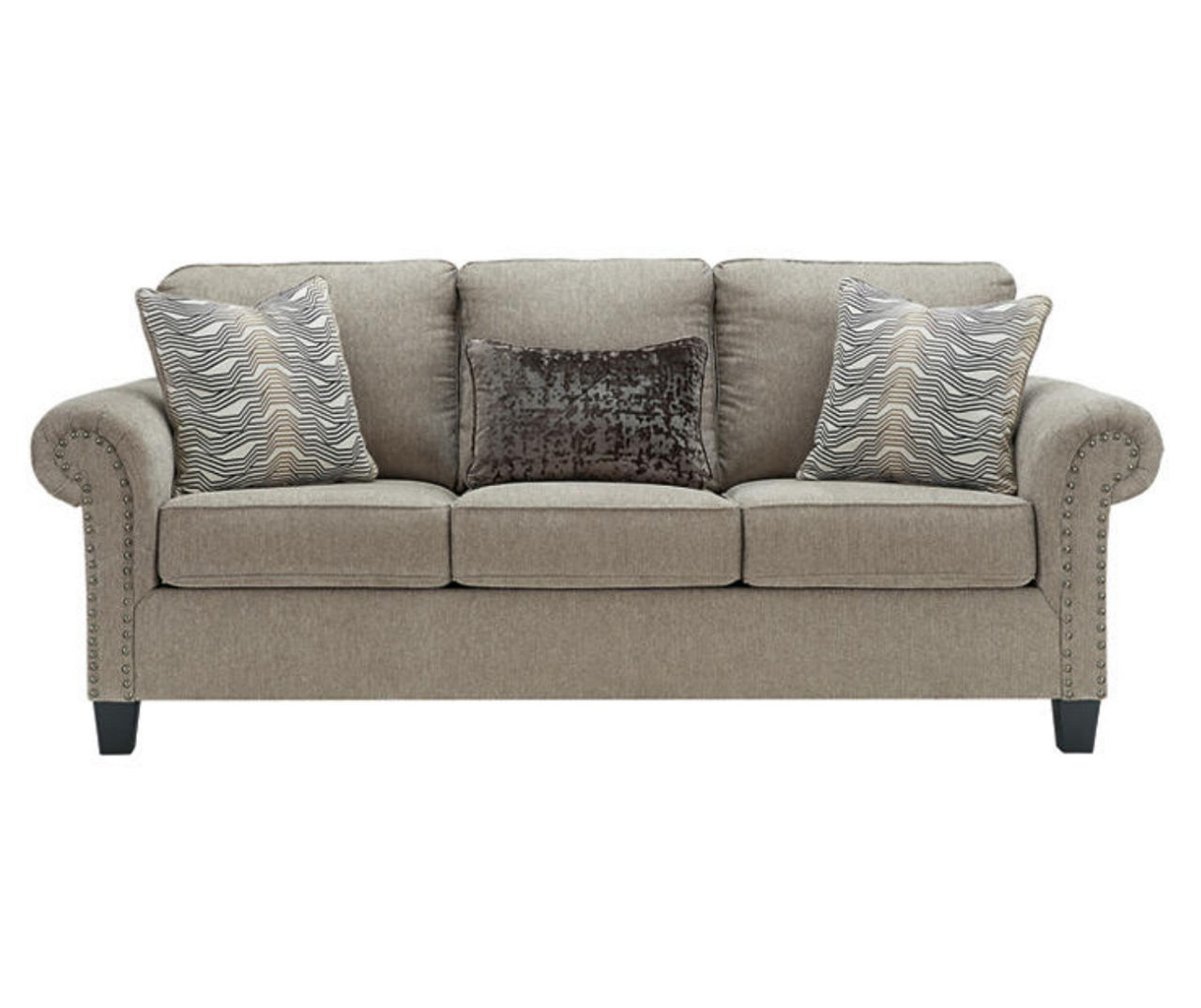 Signature Design By Ashley Shewsbury Pewter Sofa | Big Lots