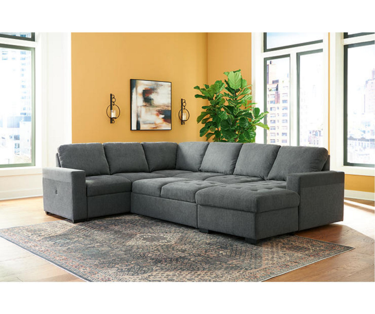 Sectional sleeper sofa on sale big lots