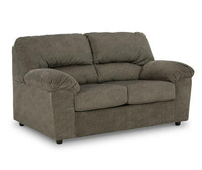 Norlou Taupe Loveseat