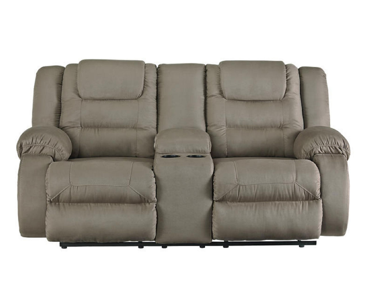 Mccade reclining deals loveseat with console