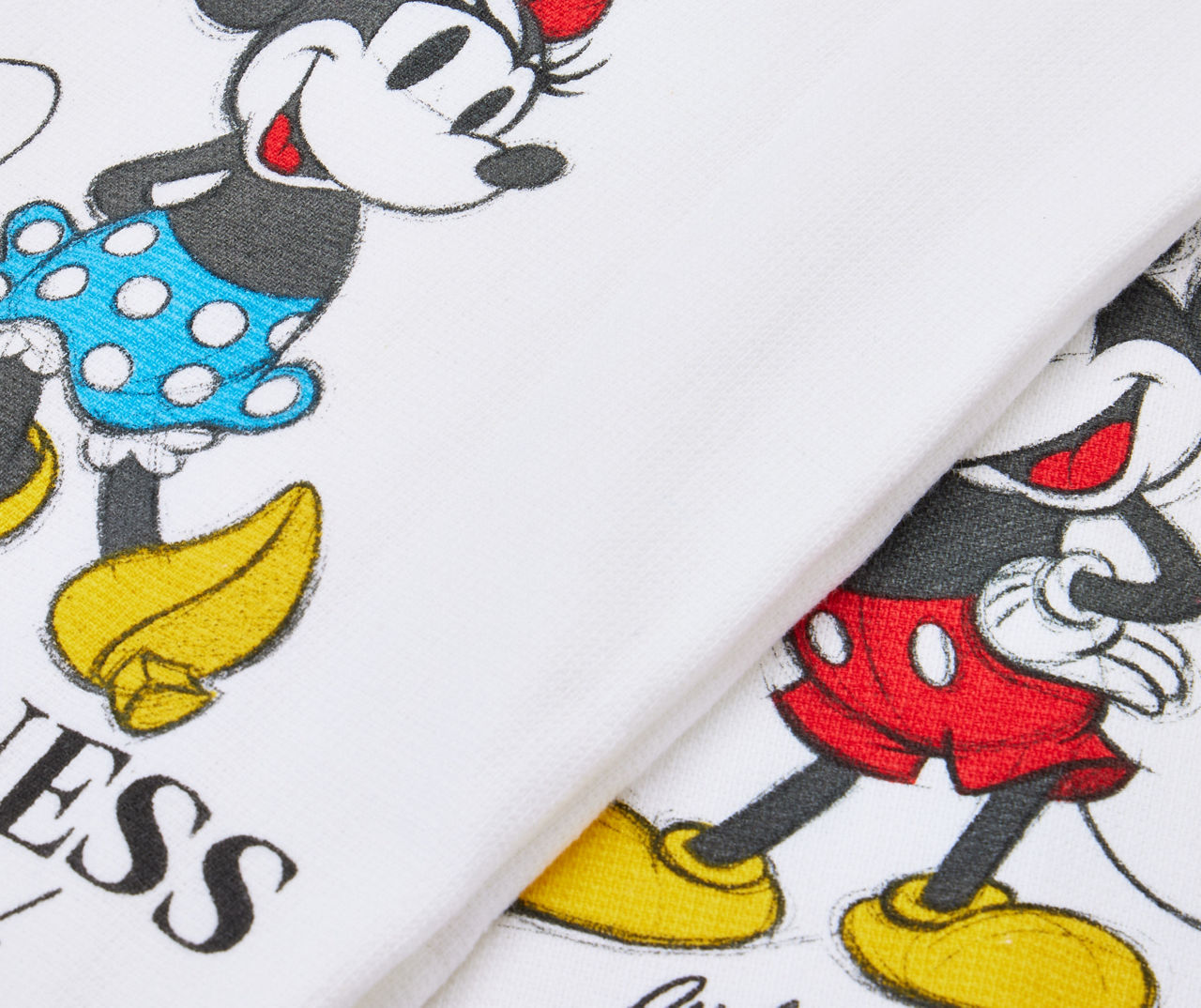 Disney Mickey & Minnie Mouse 2 Kitchen Towels