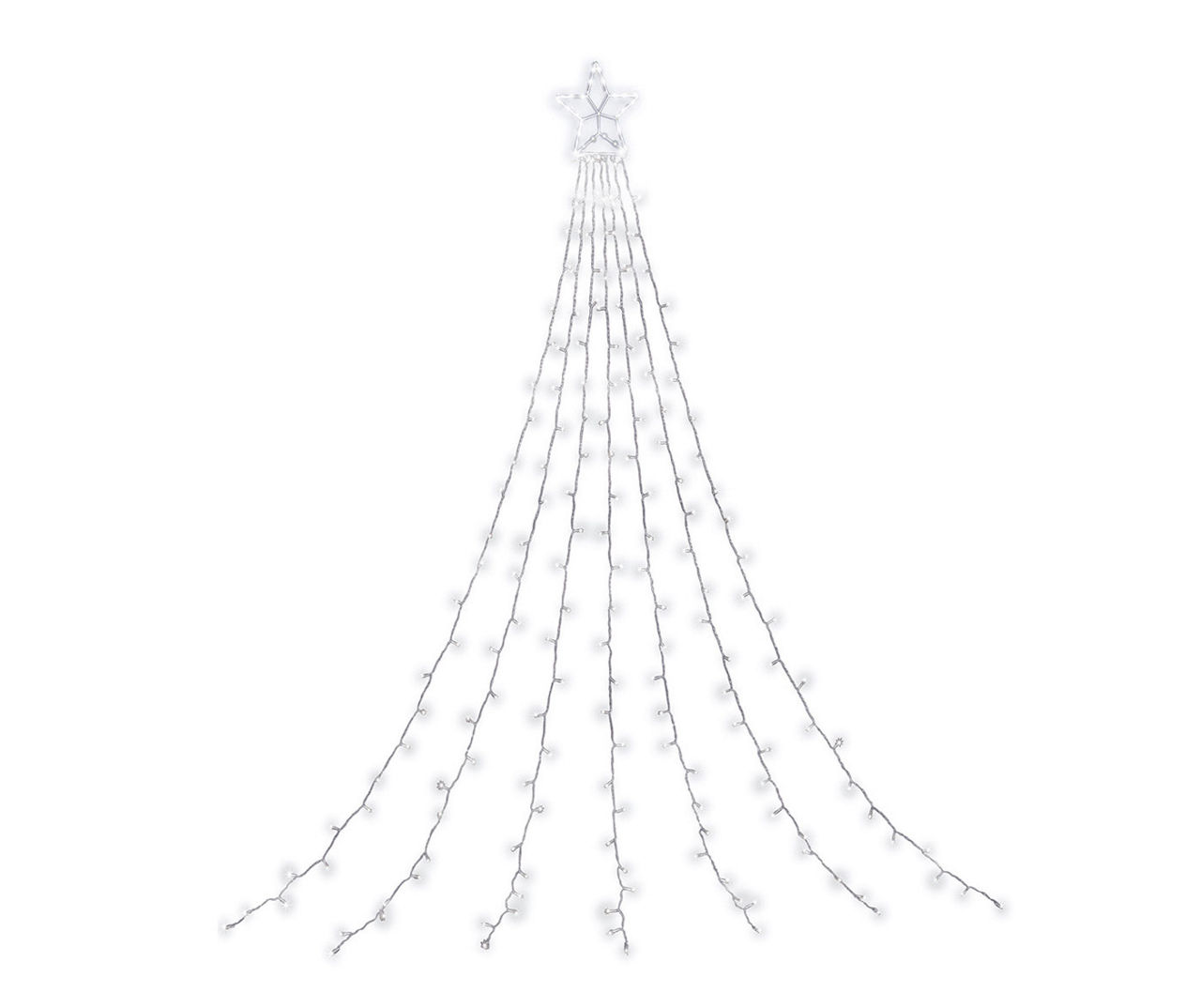 Winter Wonder Lane Winter Wonder Lane 10' 8Function Cascading LED