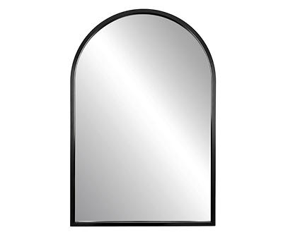 Black Frame Arch Wall Mirror, (20" x 30")