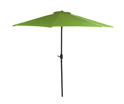 7.5' Lime Green Crank & Tilt Market Patio Umbrella