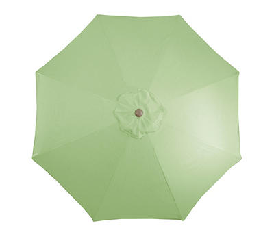 9' Sage Green Crank & Tilt Market Patio Umbrella