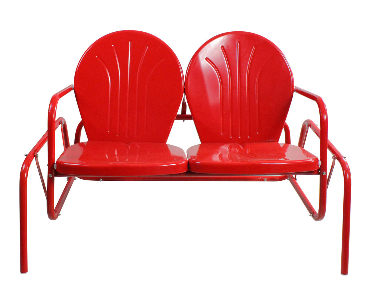 Northlight Northlight Retro Tulip Metal Patio Glider Loveseat Big Lots