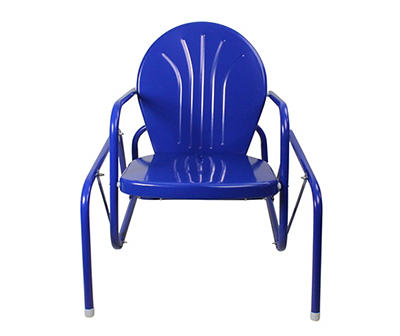 Northlight Retro Tulip Metal Patio Glider Chair