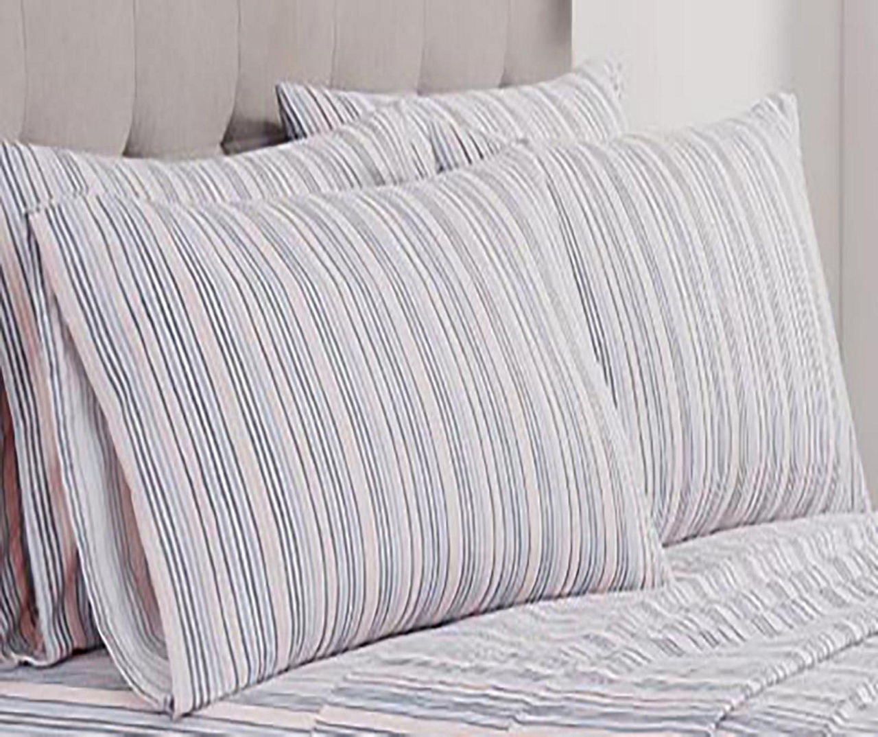 Patterned Microfiber Standard Pillowcase, 2Pack Big Lots
