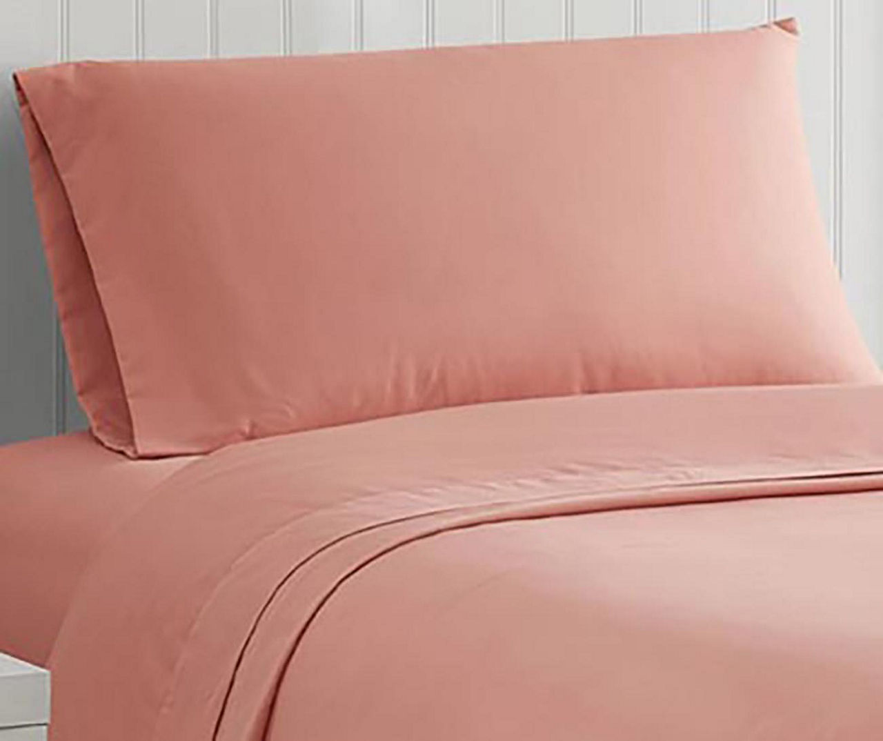 Coral Haze Twin 3-Piece Microfiber Sheet Set