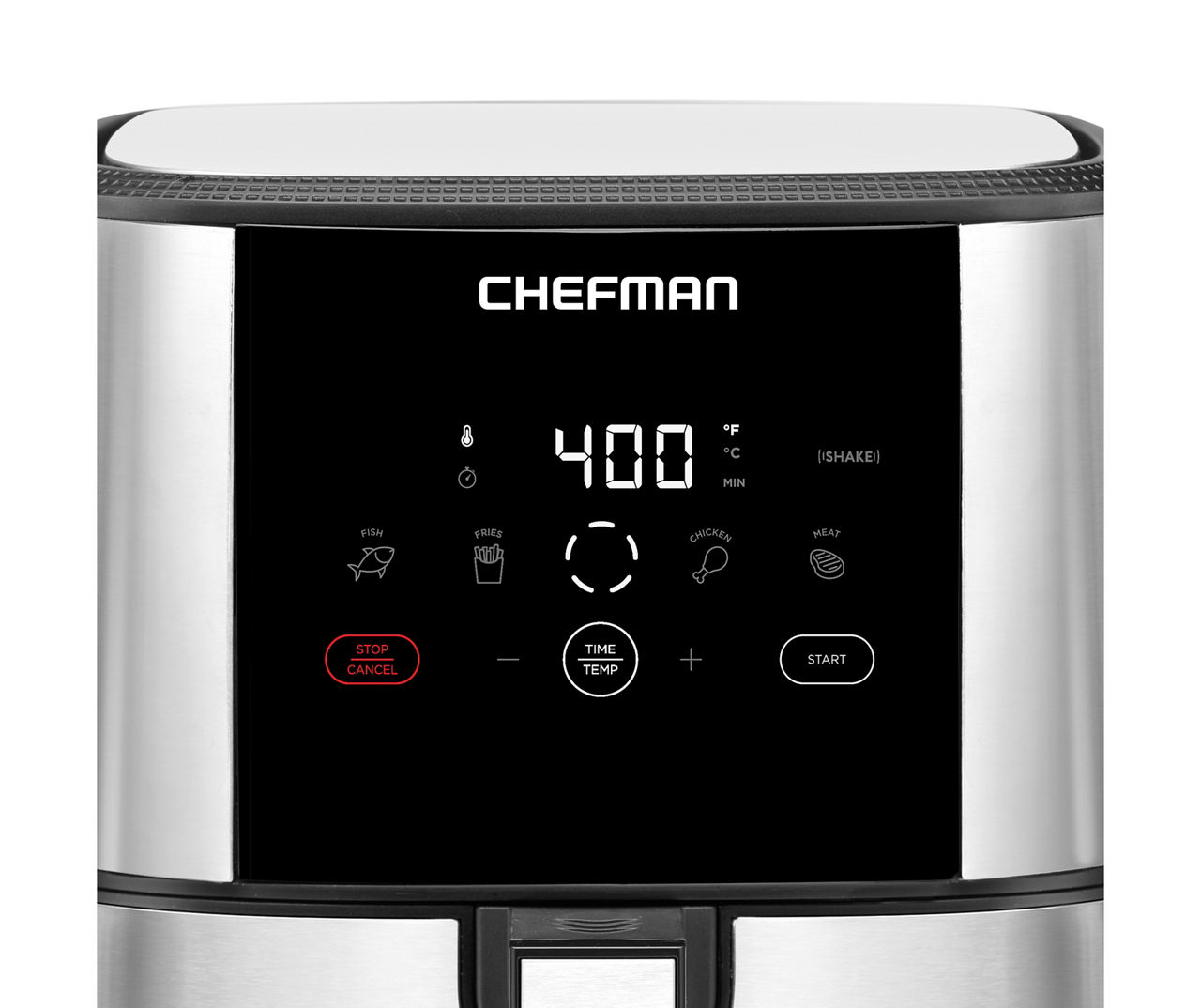 Chefman 5 Quart Digital Air Fryer - Stainless Steel