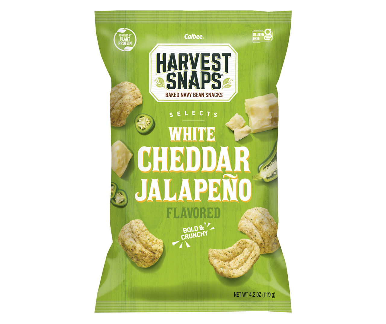 Harvest Snaps Selects White Cheddar Jalapeno Crisps, 4.2 Oz. Big Lots