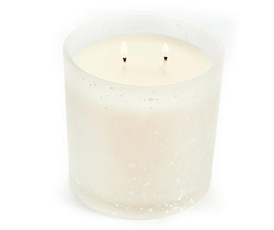 Winter Spice 2-Wick Frosted Snow Candle, 14 Oz.
