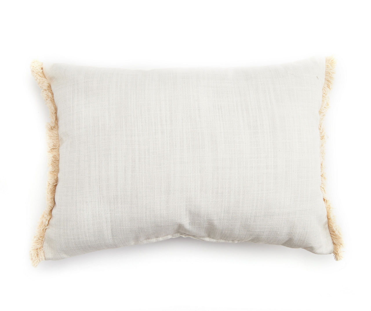 Loloi White 13x35 Rectangular Throw Pillow