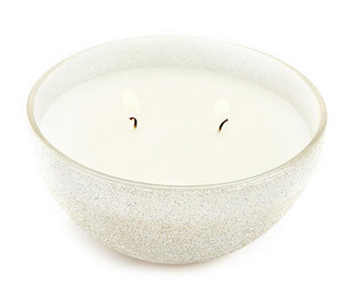Frosted Forest Polar Frost 2-Wick Glitter Bowl Candle, 10.5 Oz.