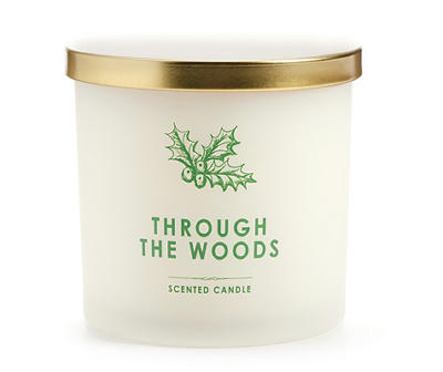 Through the Woods 2-Wick Frosted Glass Candle, 14 Oz.