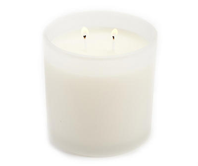 Fresh Balsam 2-Wick Frosted Glass Candle, 14 Oz.