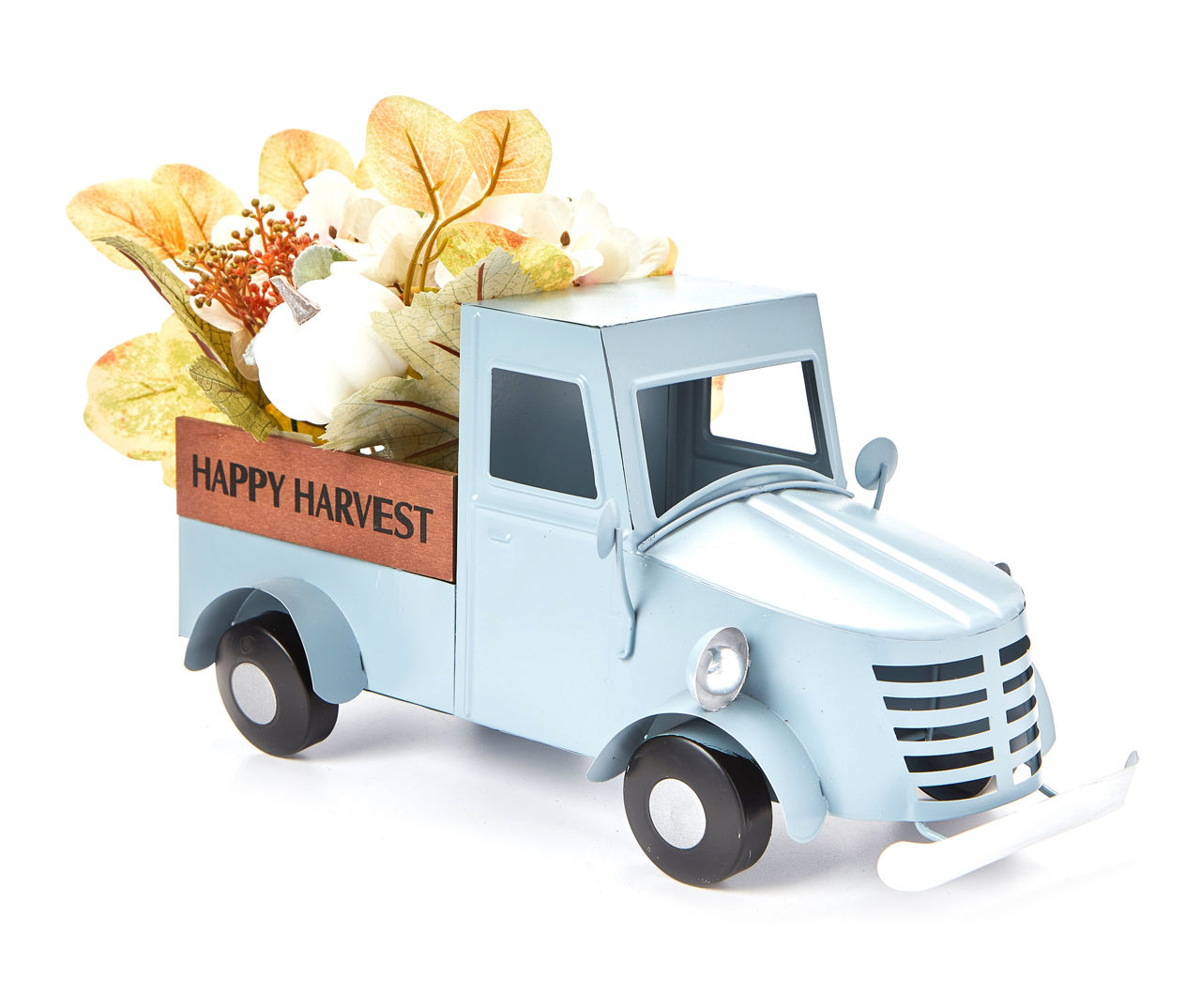 Harvest Meadow "Happy Harvest" Truck & Floral Tabletop Decor