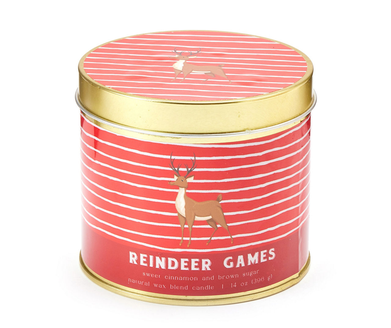 Reindeer Games 3-Wick Tin Candle, 14 Oz.