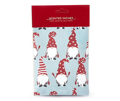 Holiday Gnomes Merry Christmas Scented Sachet, 3-Pack