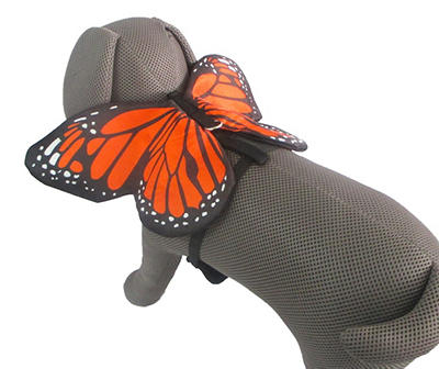 Pet Large Orange Monarch Butterfly Harness