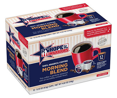 Hope for the Warriors Morning Blend 12-Count Brew Cups