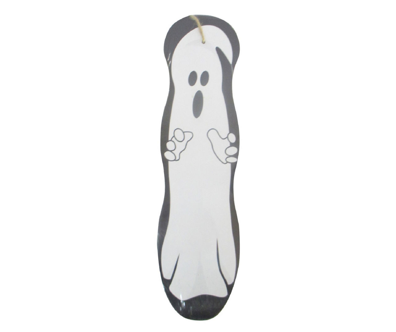 Black & White Ghost Cat Scratcher Toy