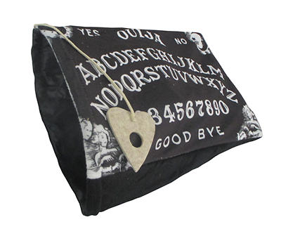 Black Ouija Board Crinkle Sack Cat Toy