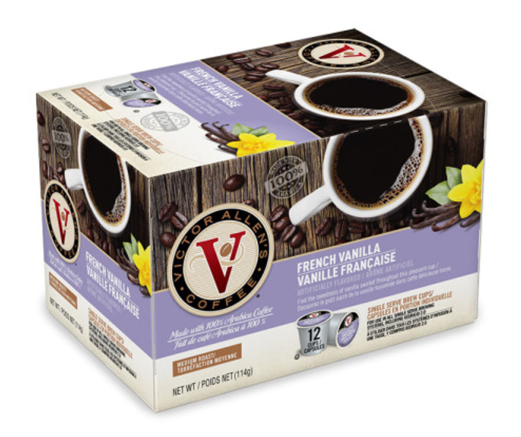 Victor Allen French Vanilla 12-Pack Single Serve Brew Cups | Big Lots