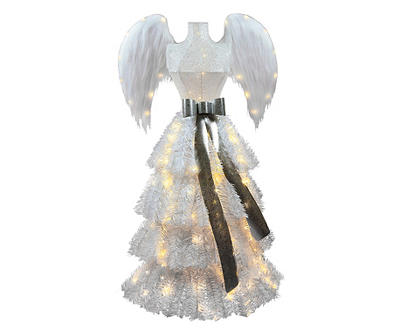 4' Vixen Angel Dress Form Pre-Lit LED Artificial Tree