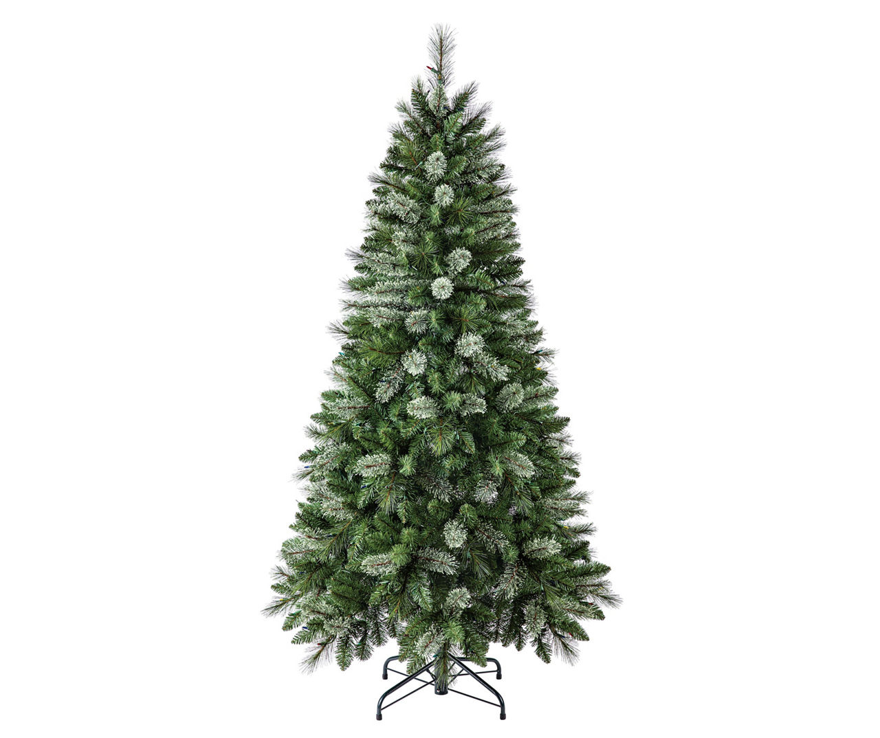 6' Bennett Pine Pre-Lit Artificial Christmas Tree with Multi-Color Lights