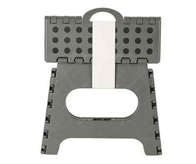 Gray Collapsible Step Stool