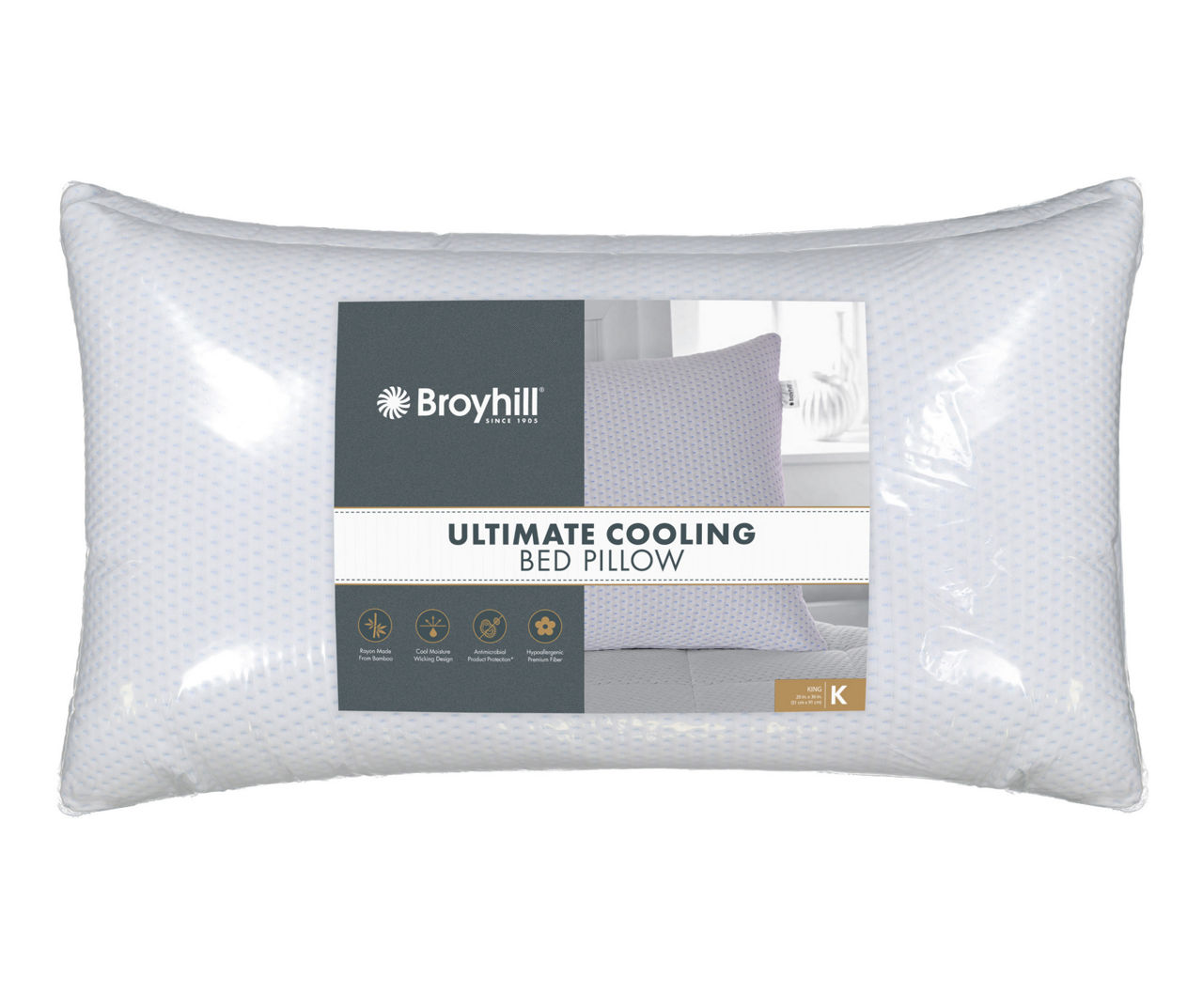 Broyhill Broyhill White Ultimate Cooling Pillows, 2-Pack | Big Lots