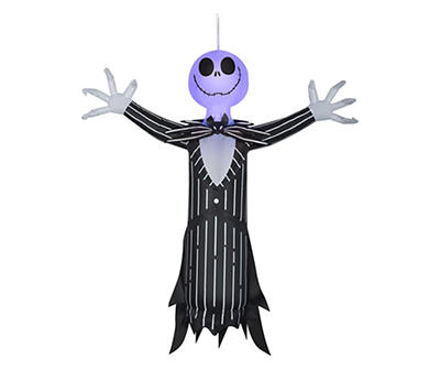 The Nightmare Before Christmas 4' Inflatable LED Hanging Jack Skellington