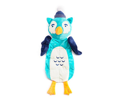 Owl Squeaker Mat Dog Toy