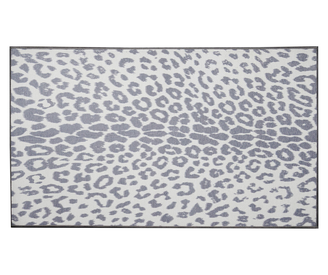 My Magic Carpet Miya Leopard Washable Area Rug 5'x7