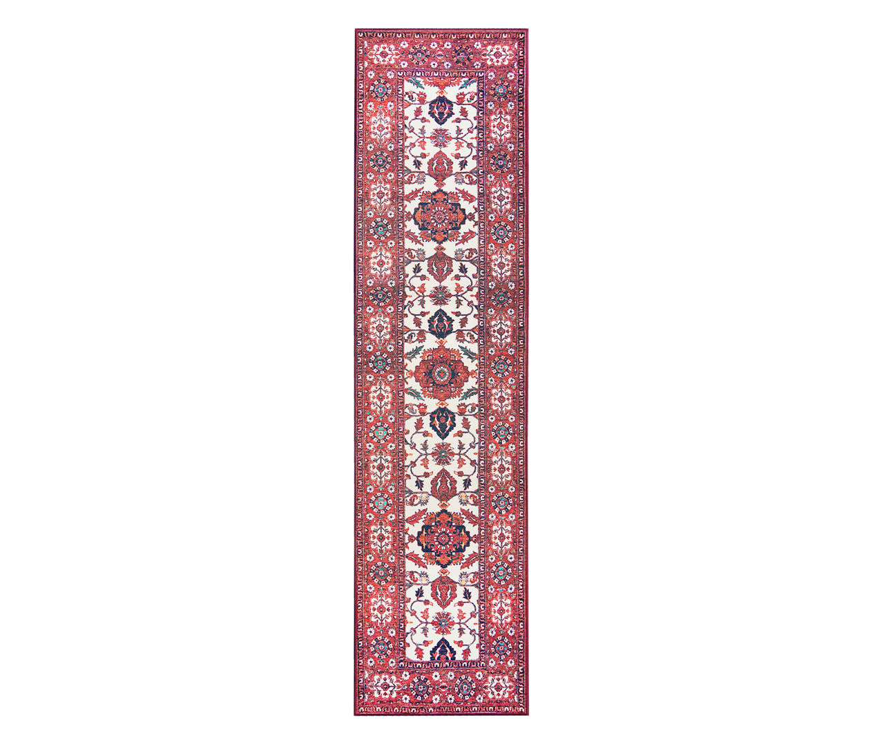 My Magic Carpet Ramage Ornamental Washable Area Rug Big Lots