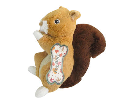 Brown Squirrel Dog Toy