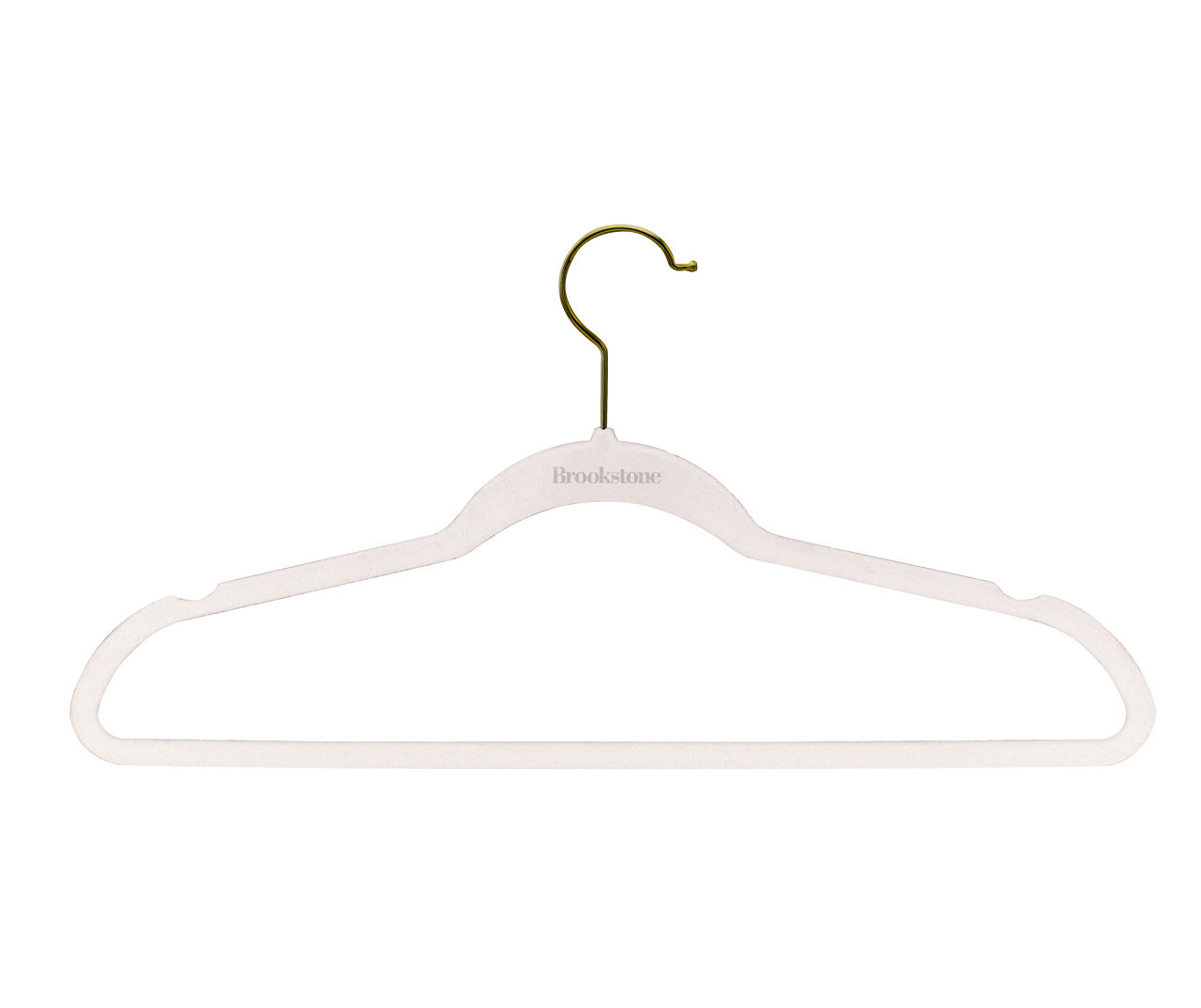 White and gold velvet hangers hot sale