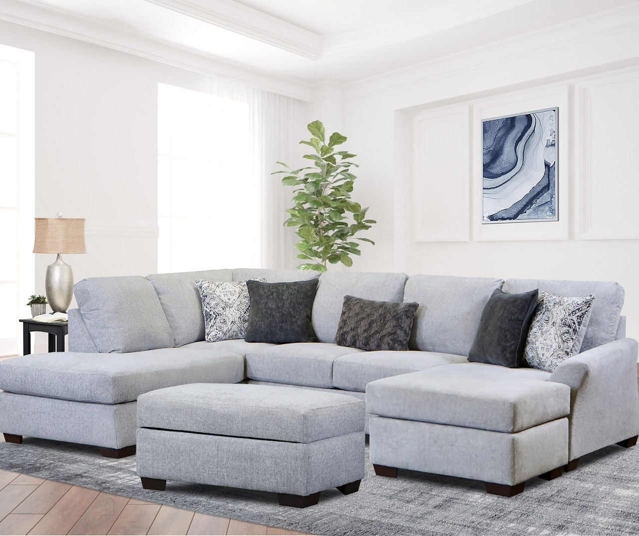 Parkdale on sale sectional broyhill