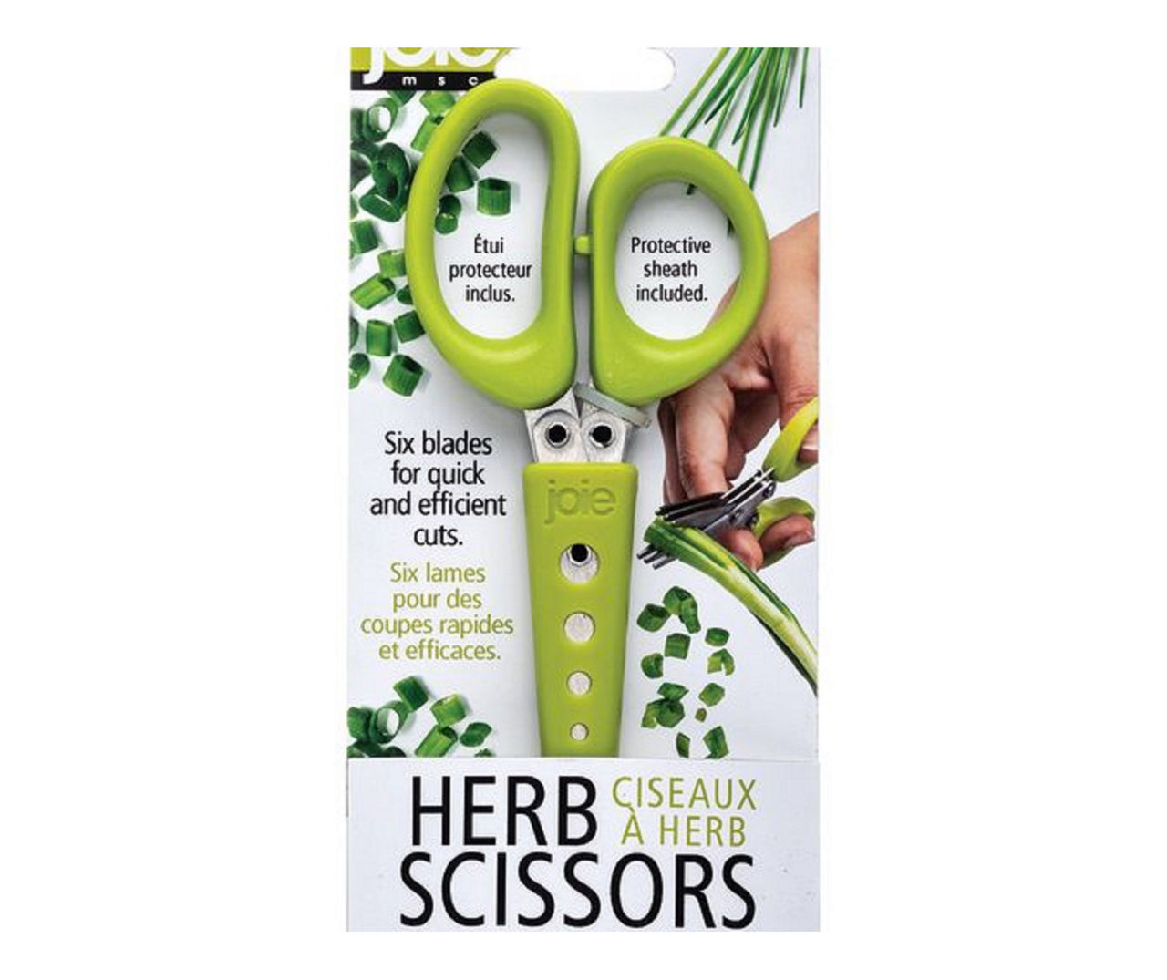 Triple Blade Herb Scissors