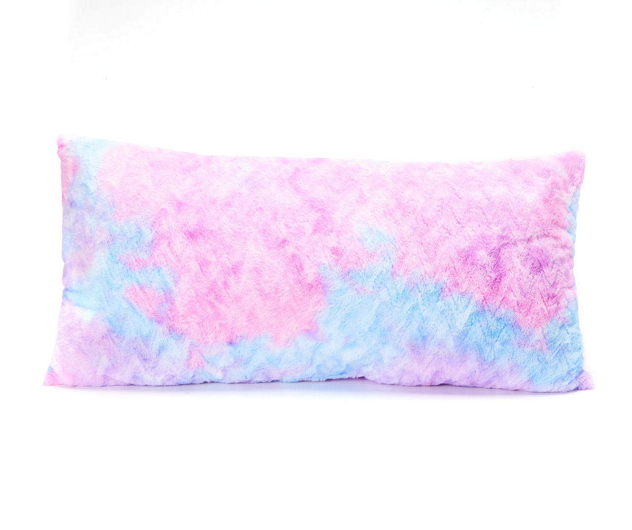 Fuzzy pink body clearance pillow