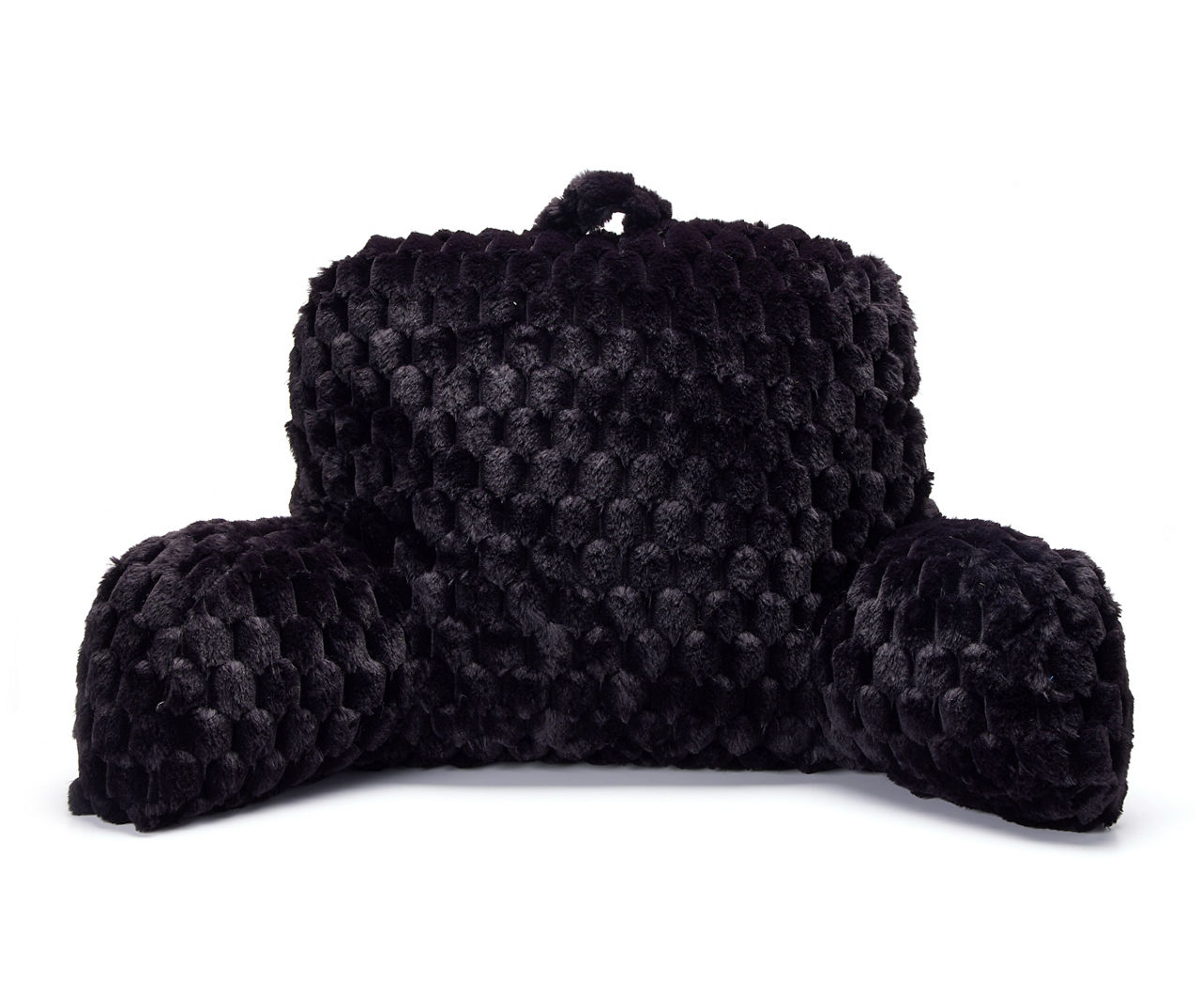 Stripe Fuzzy Bed Rest Pillow | Big Lots