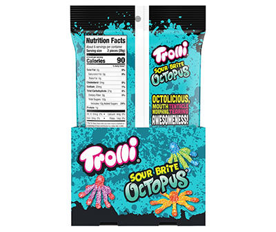 Sour Brite Octopus Gummy Candy, 6.3 Oz.