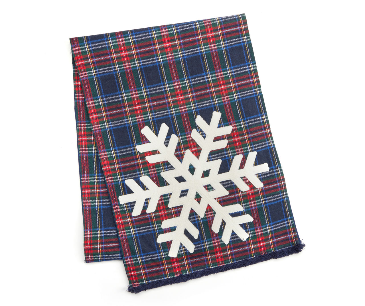 Cuisinart - Winter Wishes Gray Plaid Fouta Kitchen Towels, 2-Pack